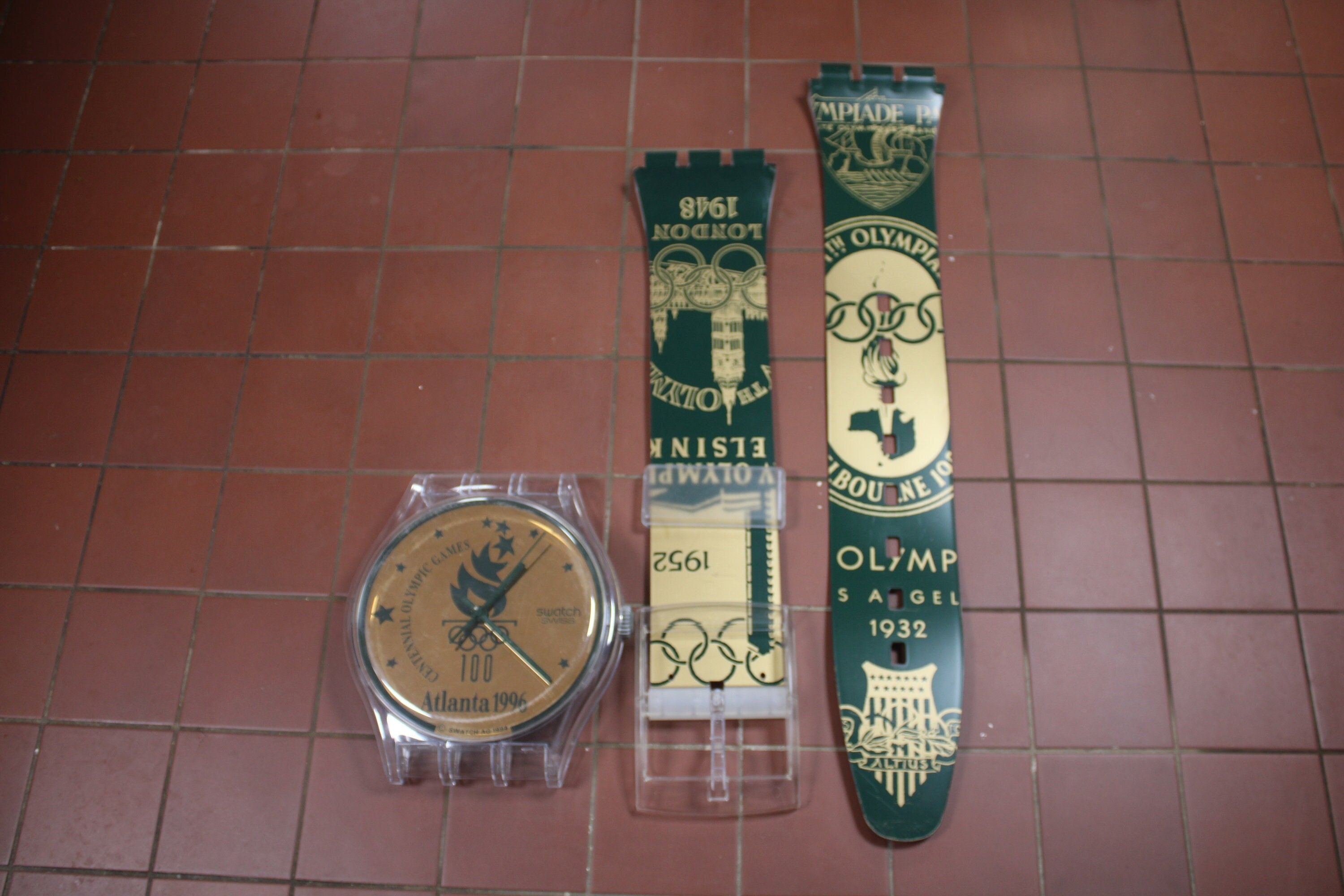 VERY GOOD condition 1996 Maxi Swatch, 'Atlanta 1996', MGZ139