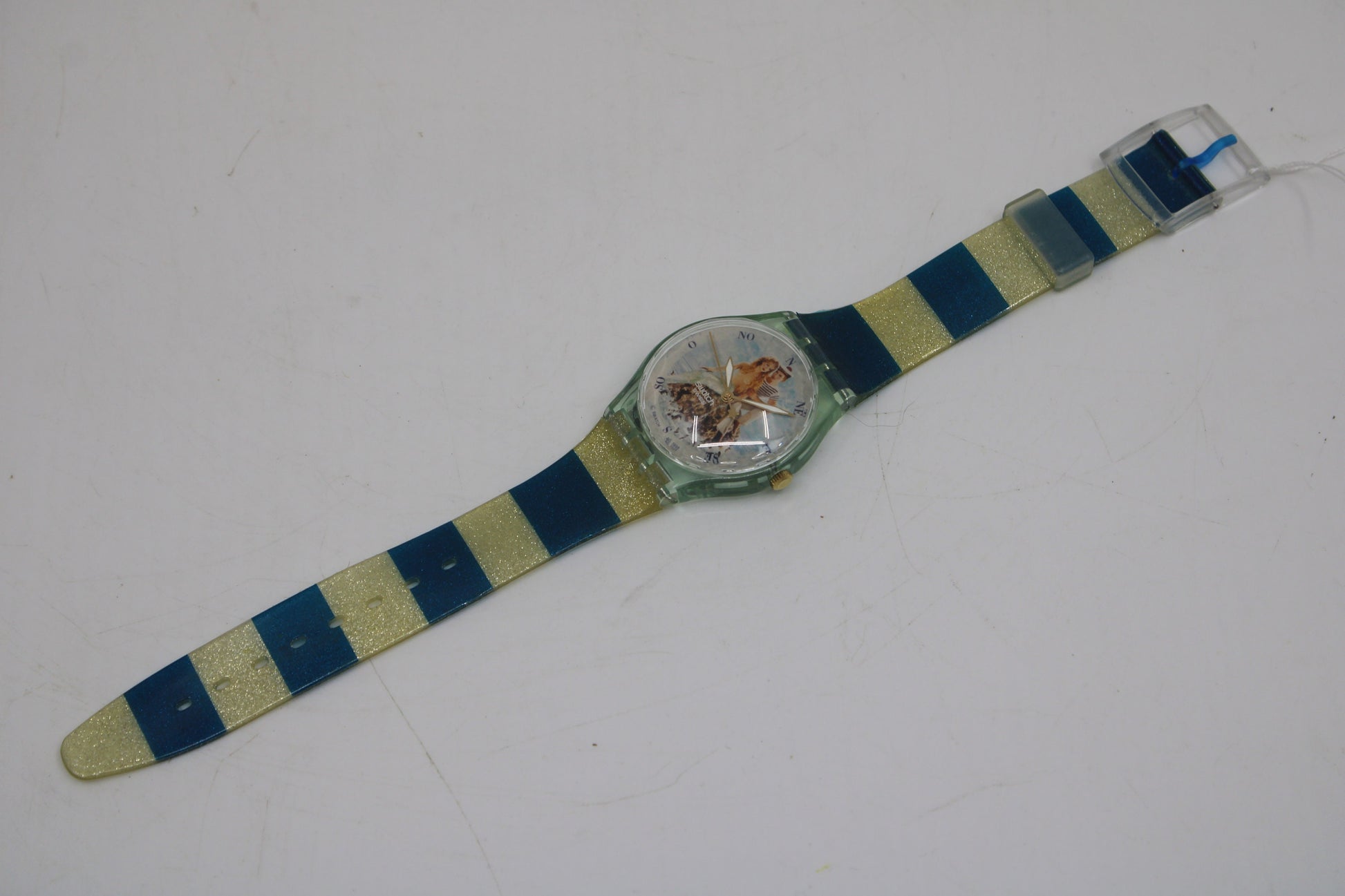 1999 Vintage Gents Swatch 'La Sirene et Le Marin' GZ161, in a near mint condition, working 100% with original strap