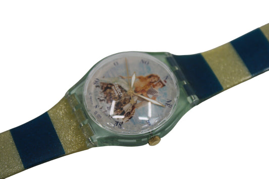 1999 Vintage Gents Swatch 'La Sirene et Le Marin' GZ161, in a near mint condition, working 100% with original strap