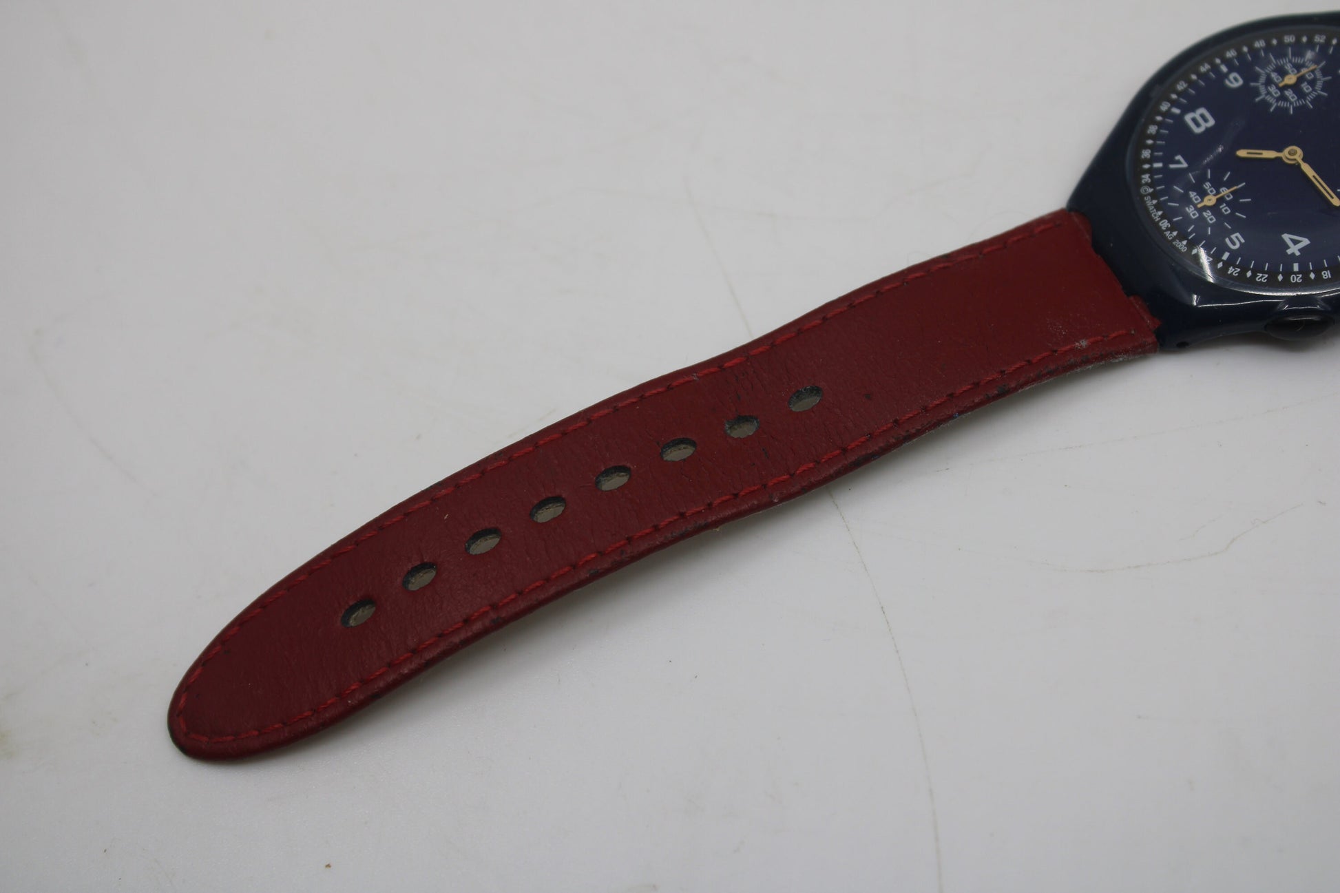 2001 'Outrage' vintage Skin Chrono Swatch SUYN100, Nice and Unused Condition, it is working 100%