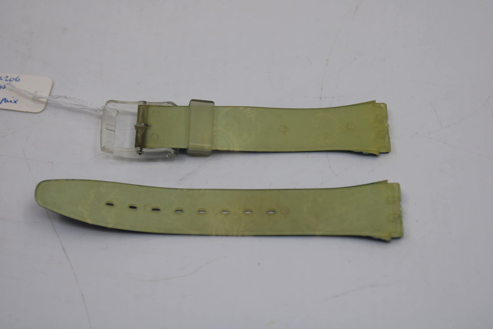 1995, Vintage Swatch Strap, 'Vive La Paix', GK206, 17mm, Gents, New Old Stock