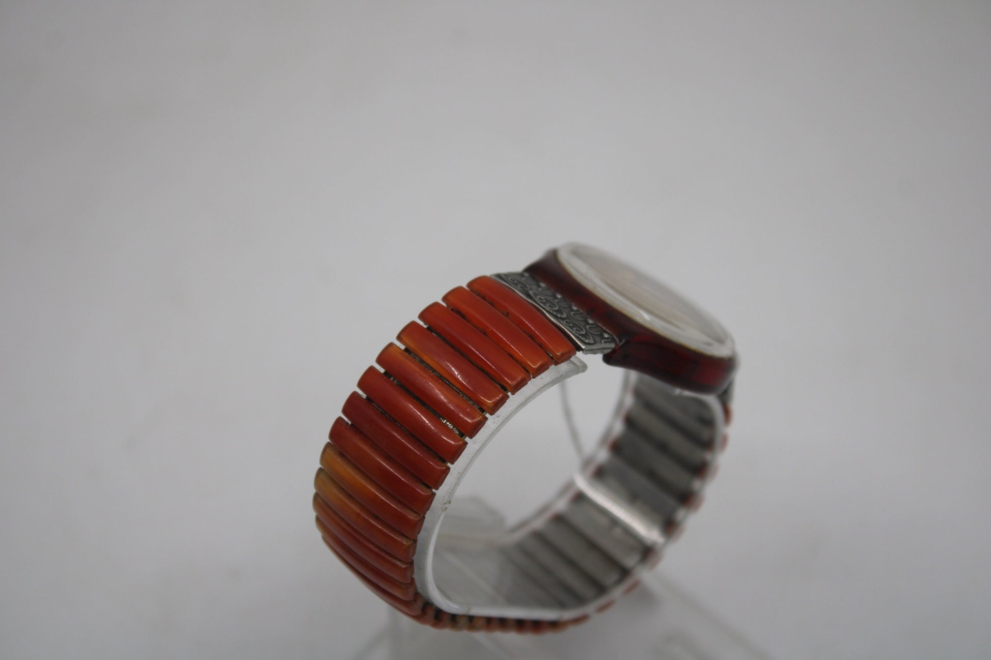 1995 Vintage Gents Swatch 'Curry Powder' GR125/126, in good condition, working 100% with original strap