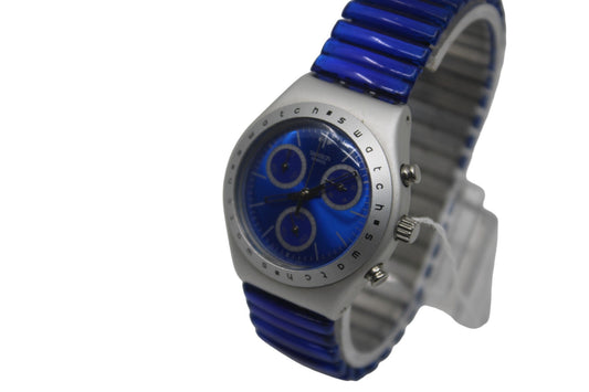 2000, Swatch Irony Chrono, 'Hypnotic' , YMS1003 , NO box, with original strap, Working 100%