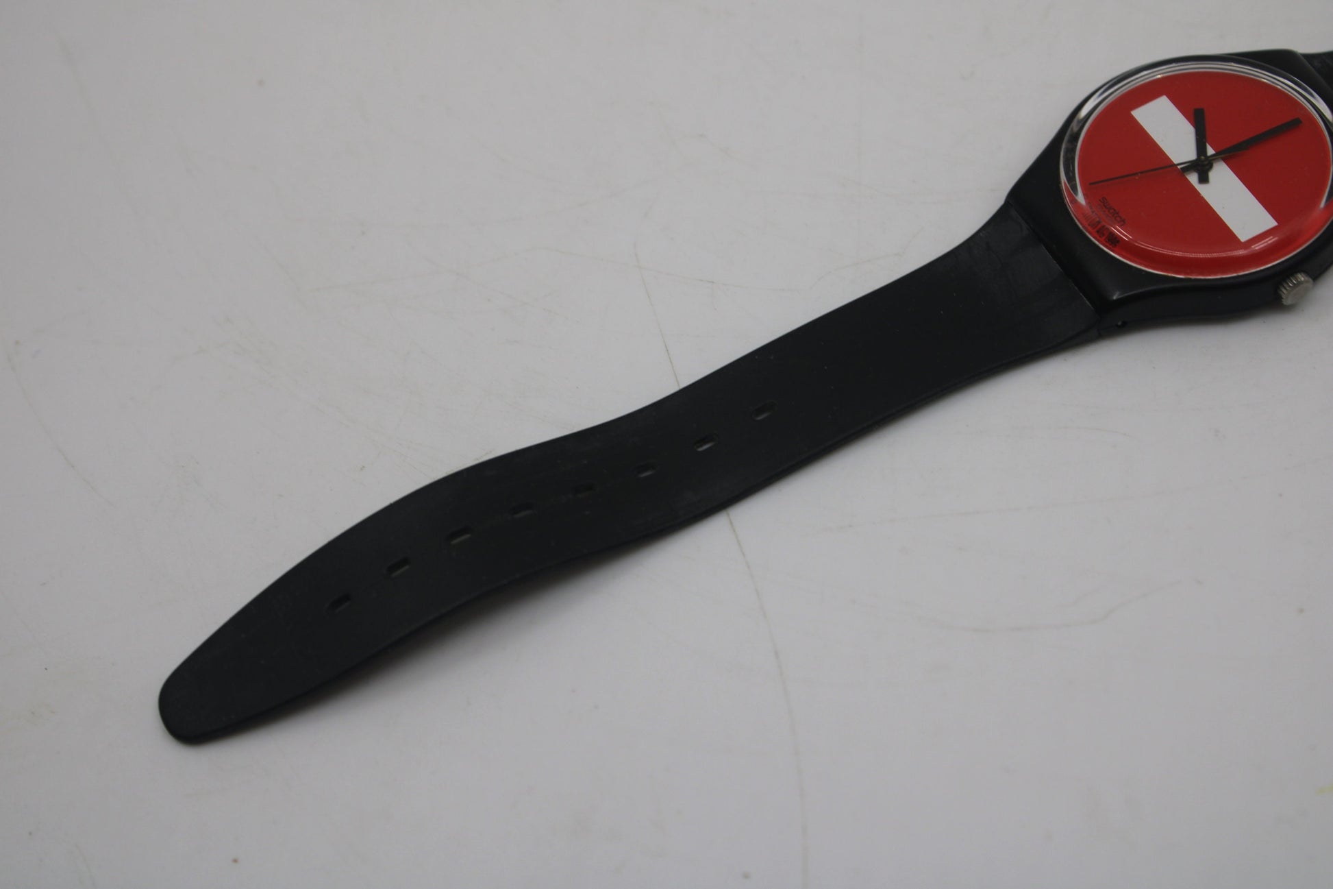 1967 Vintage Gents Swatch 'Don't' GB176, in a very nice condition, working 100% with original strap