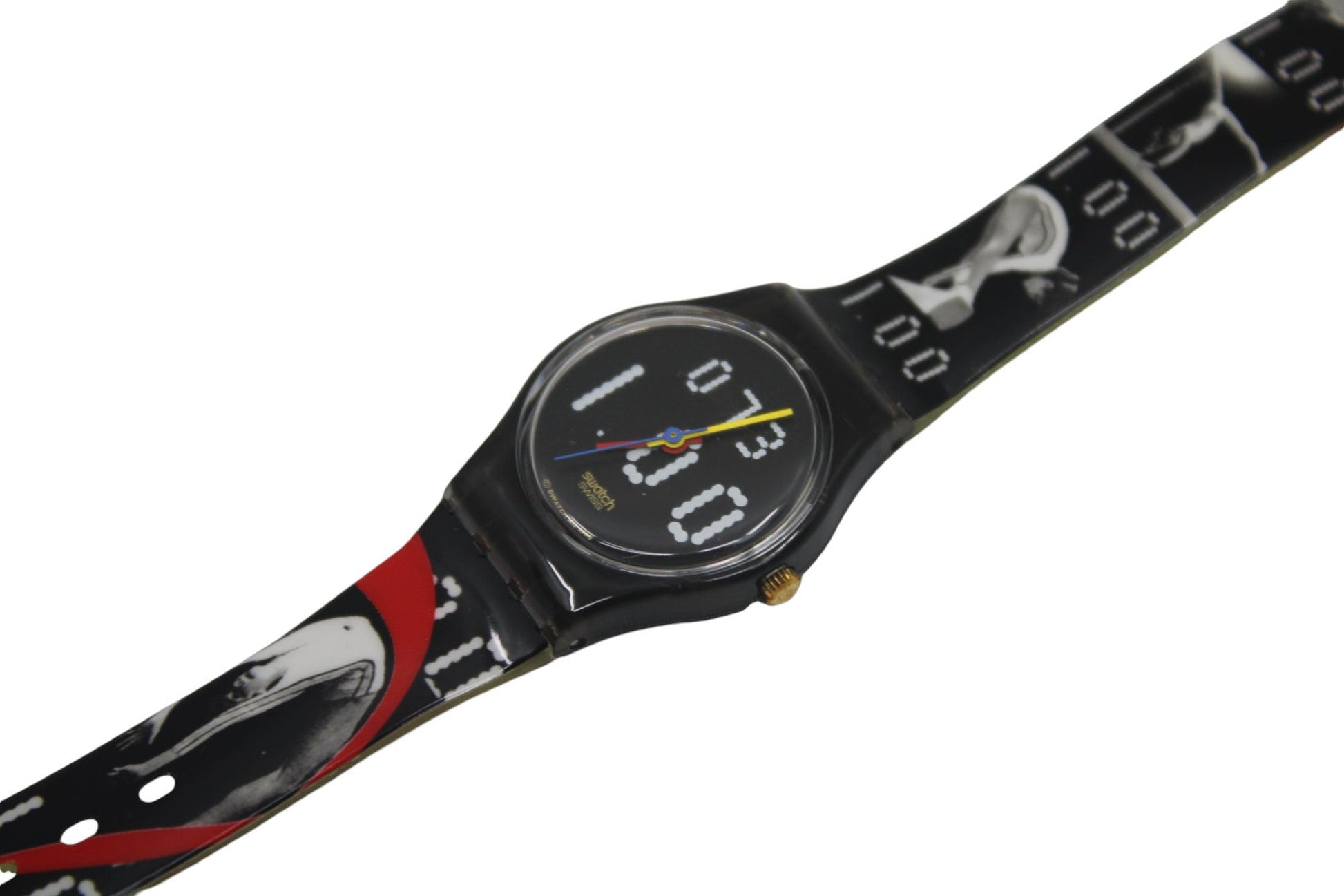 Vintage Ladies Olympic Swatch, 'Nadja Comaneci' LZ105, New Old Stock, Never Worn