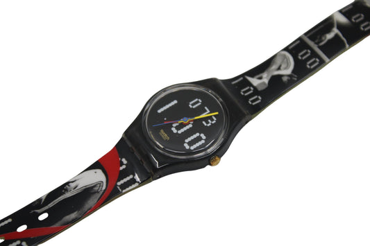 Vintage Ladies Olympic Swatch, 'Nadja Comaneci' LZ105, New Old Stock, Never Worn