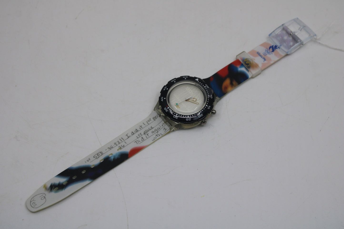 Vintage Swatch Scuba 'Dan Jansen' SDZ900, NO Original Box, In New Old Stock Condition, Never Worn working 100%