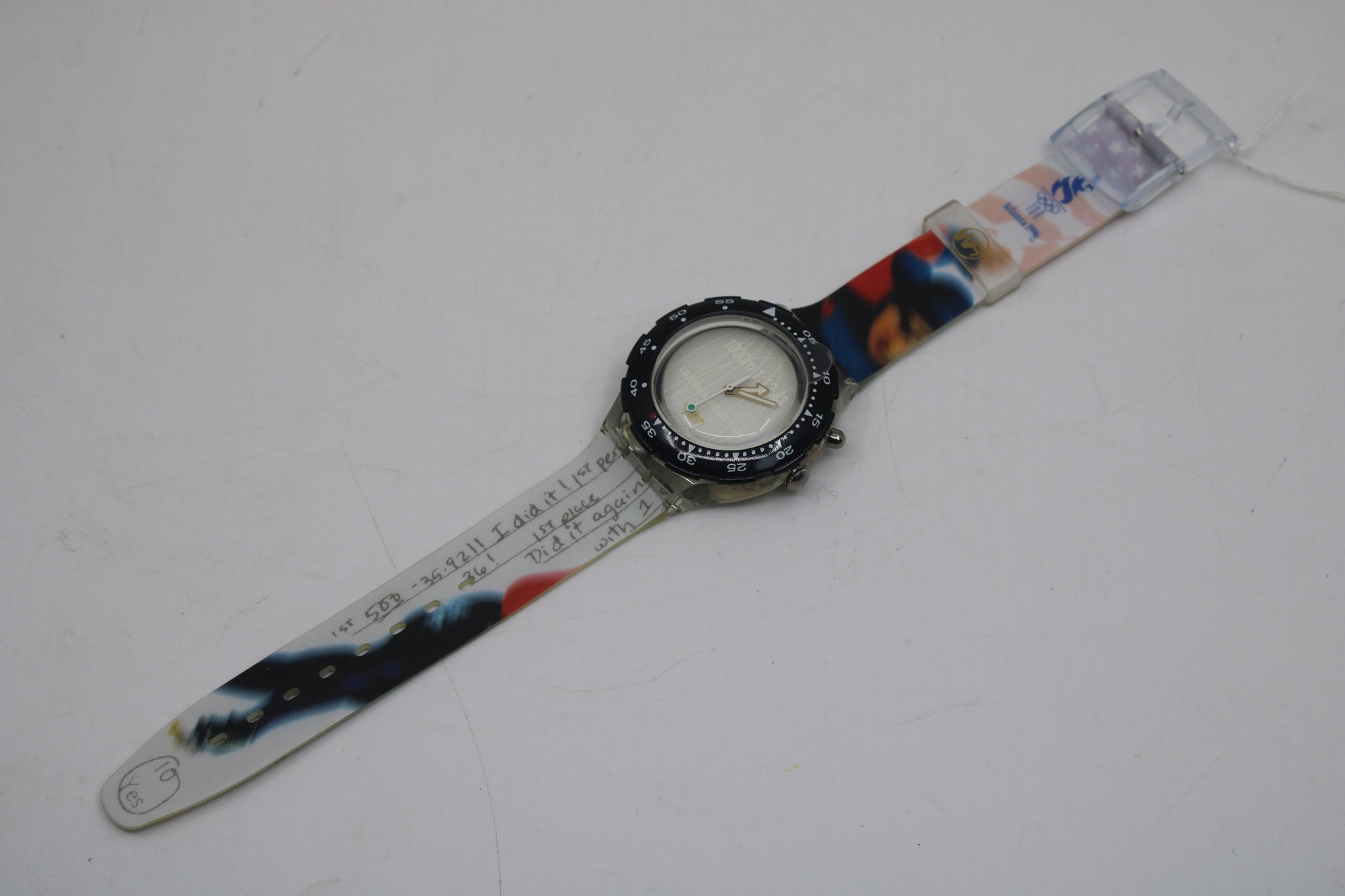 Vintage Swatch Scuba 'Dan Jansen' SDZ900, NO Original Box, In New Old Stock Condition, Never Worn working 100%