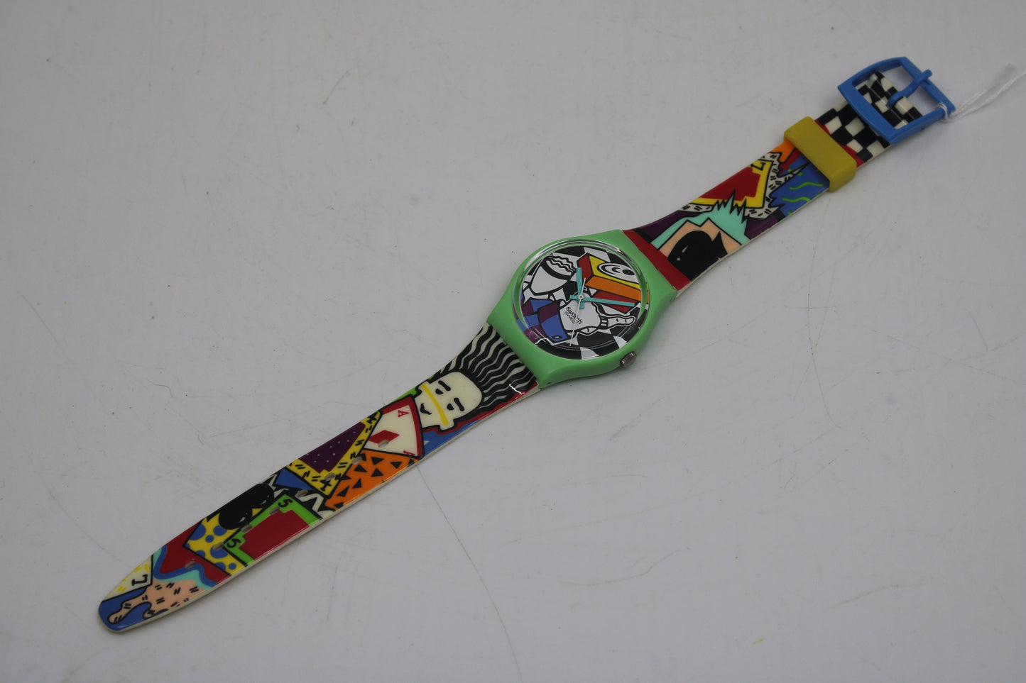 Vintage Gents Swatch 'Rapp-er' GG134, New Old Stock, Never Worn, working 100%