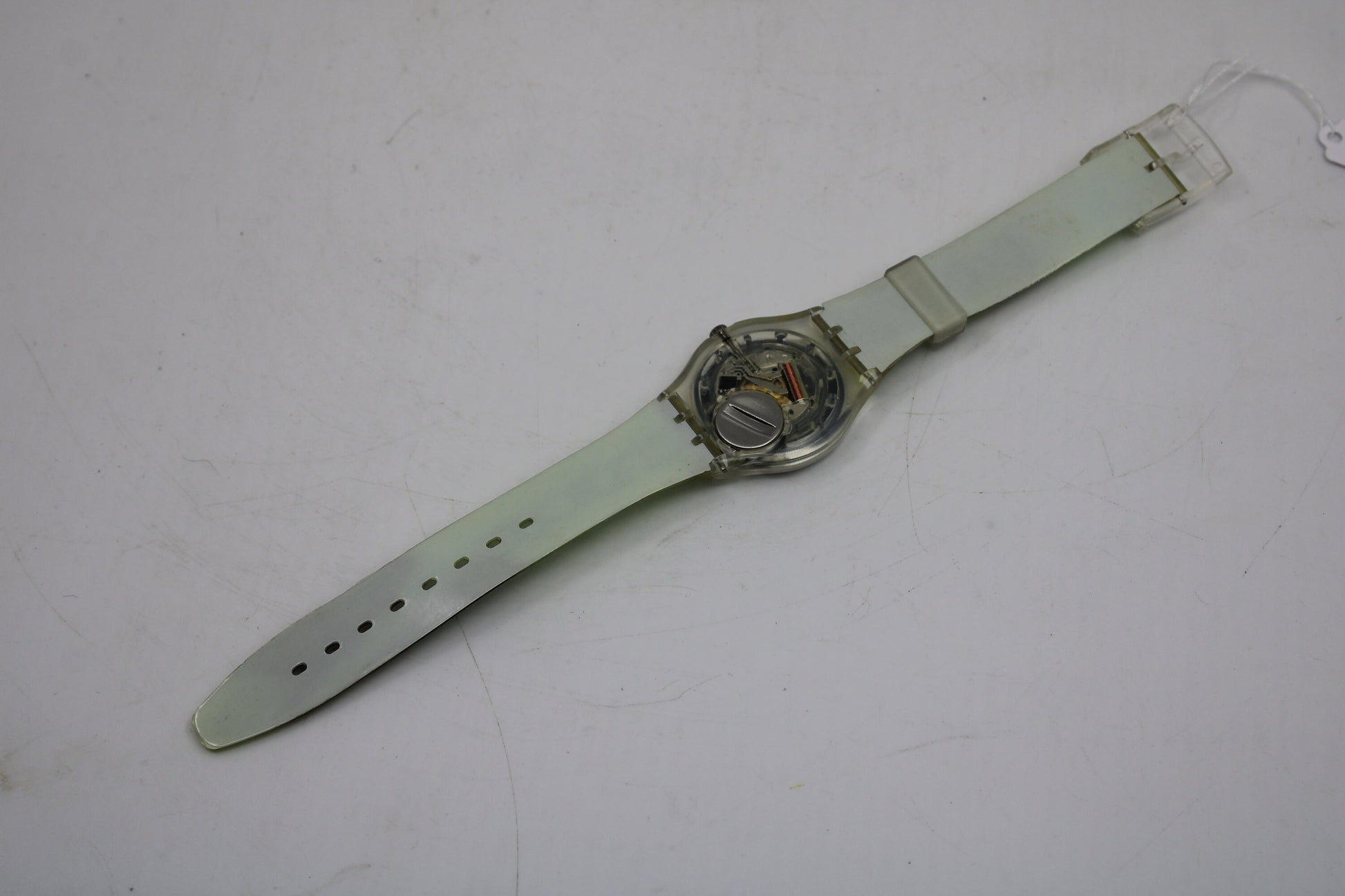 1996, Vintage Gents Swatch, 'Protect' GK226, NO box, New Old Stock, Unused, working 100% original strap