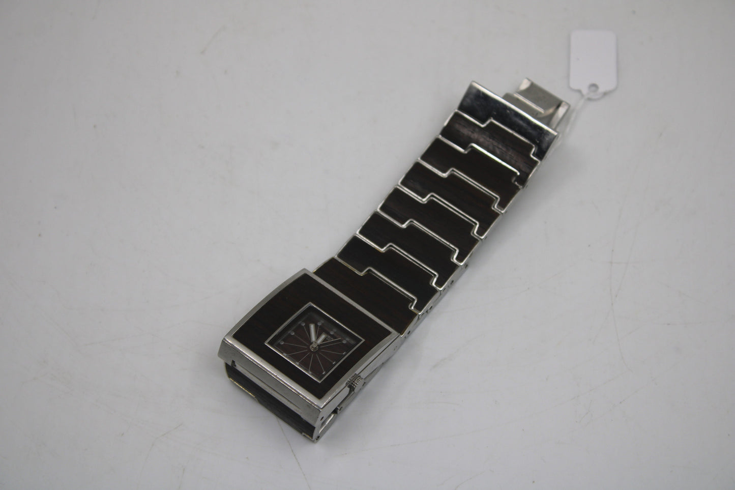 Irony Lady Square, YUS129G, 'Plainious', vintage Near Mint Condition, Swatch, working 100%