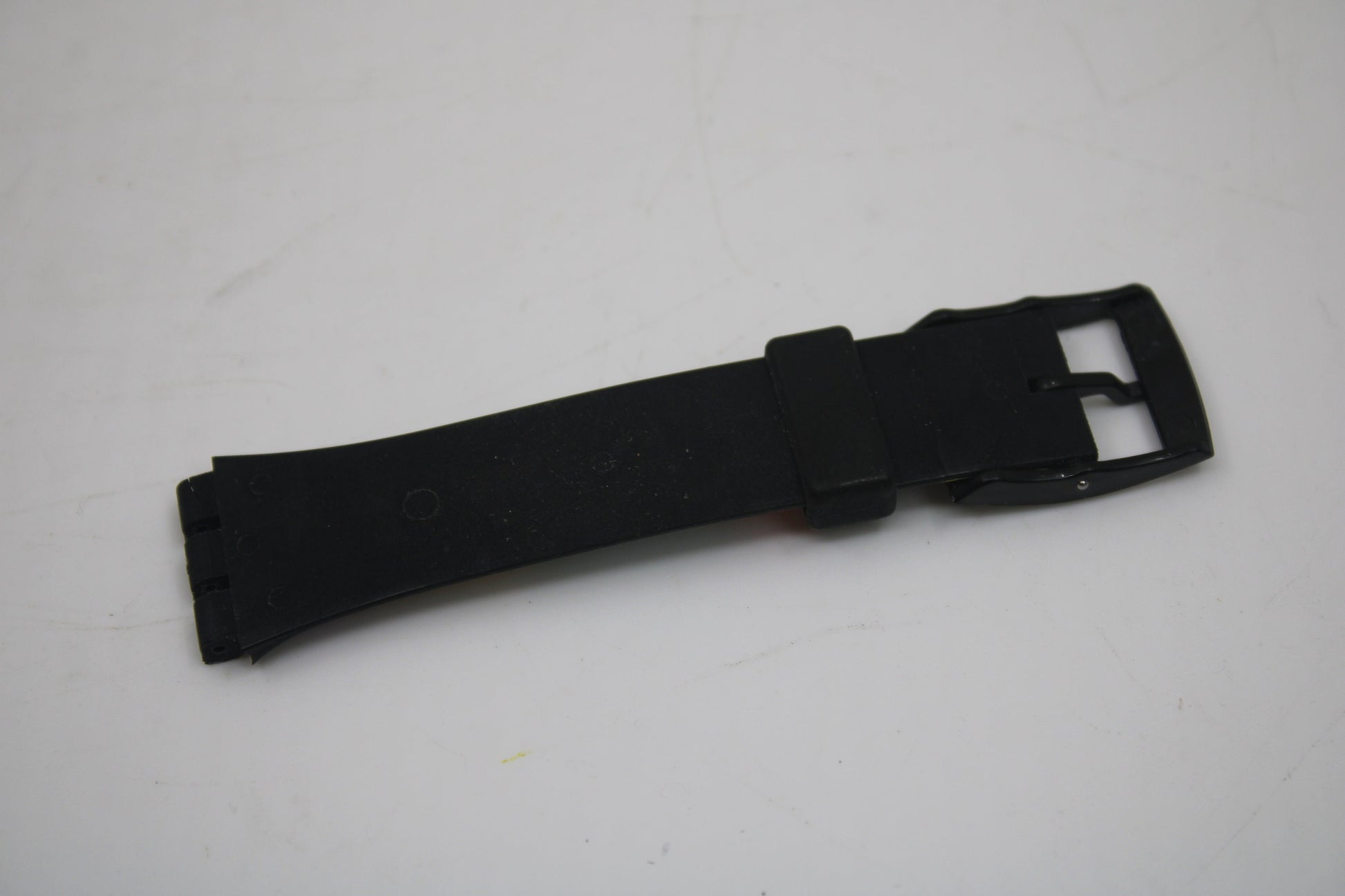 Vintage Swatch Strap, HALF strap ONLY 'Harajuku', GB124, 17mm, Gents, possibly worn, cracked