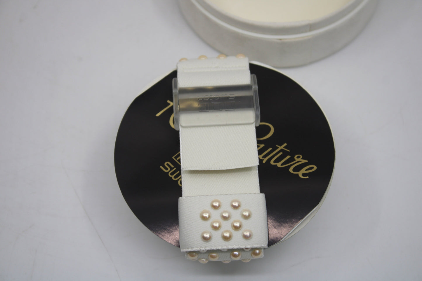 1988, Swatch, PopSwatch, Special 'Blanc de Blanc', PWBW104, NEW OLD STOCK, Never Used