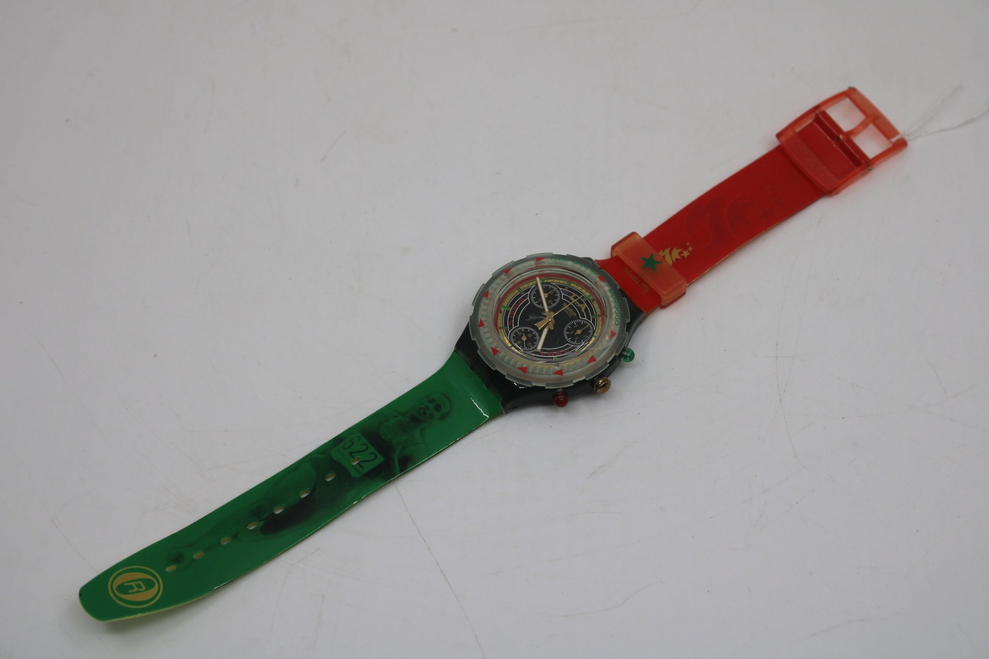 Vintage Swatch Olympic Scuba Aqua Chrono 'Said Aouita' SEZ101, New Old Stock, Never Used