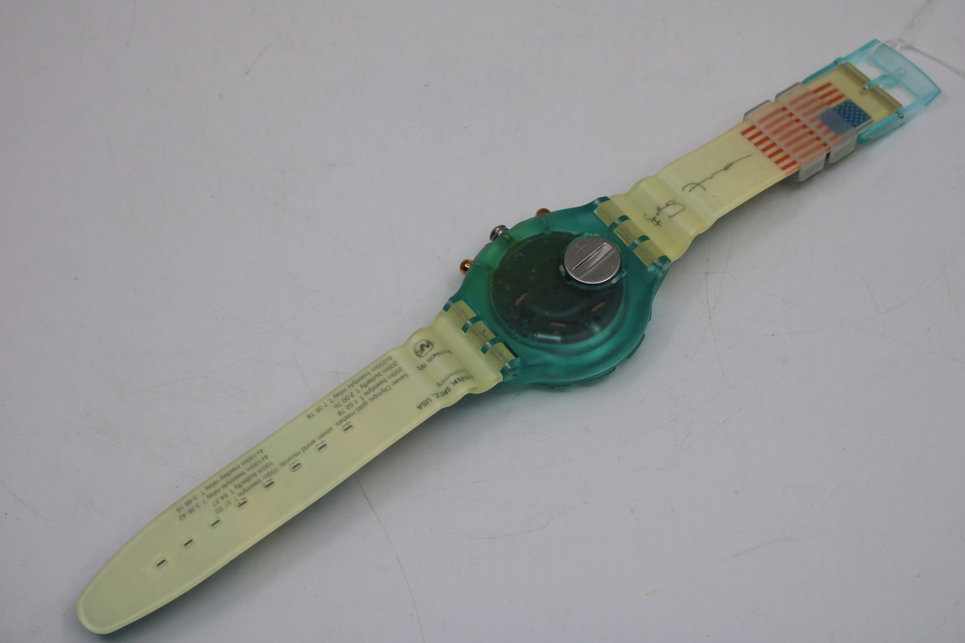 Vintage Swatch Aqua-Chrono Scuba 'Mark Spitz' SBZ103, New Old Stock, Never Worn