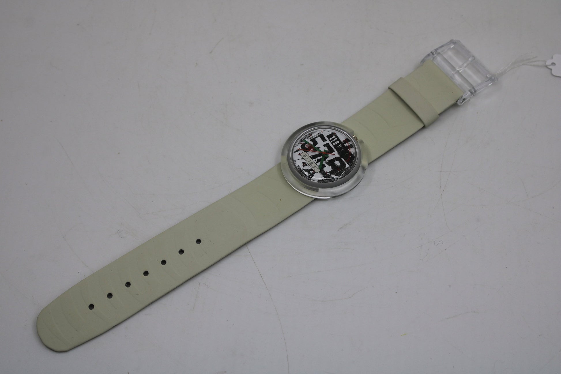 Vintage PMZ104 Pop Swatch, 'Gelindo Bordin', Working 100%, NEW OLD STOCK, never used!