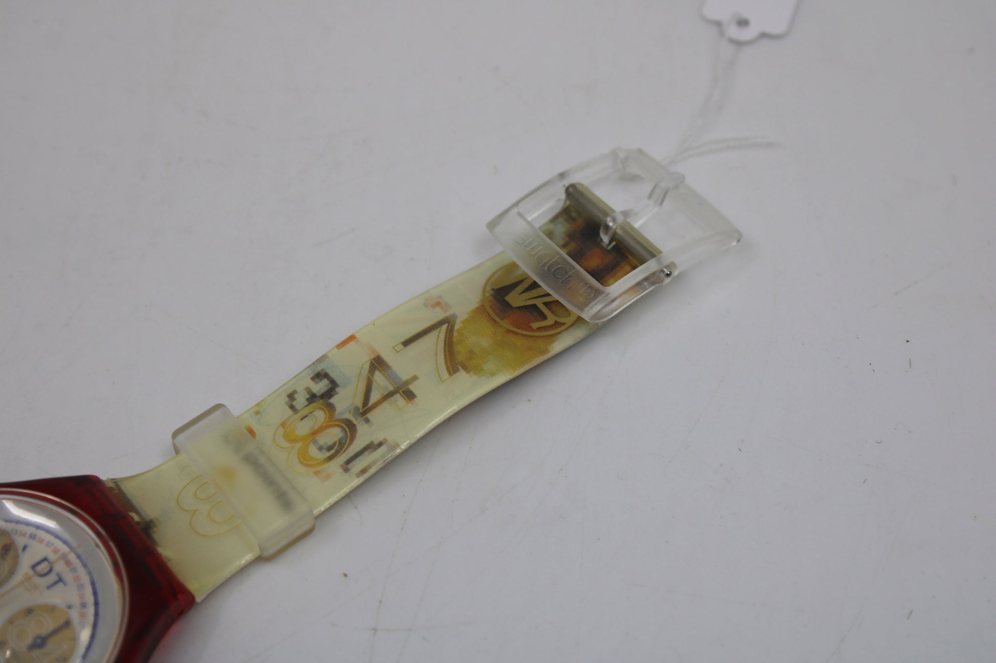 Vintage Olympic Chrono Swatch, 'Daley Thompson', SCZ105, Working 100%, New Old Stock, Never Worn