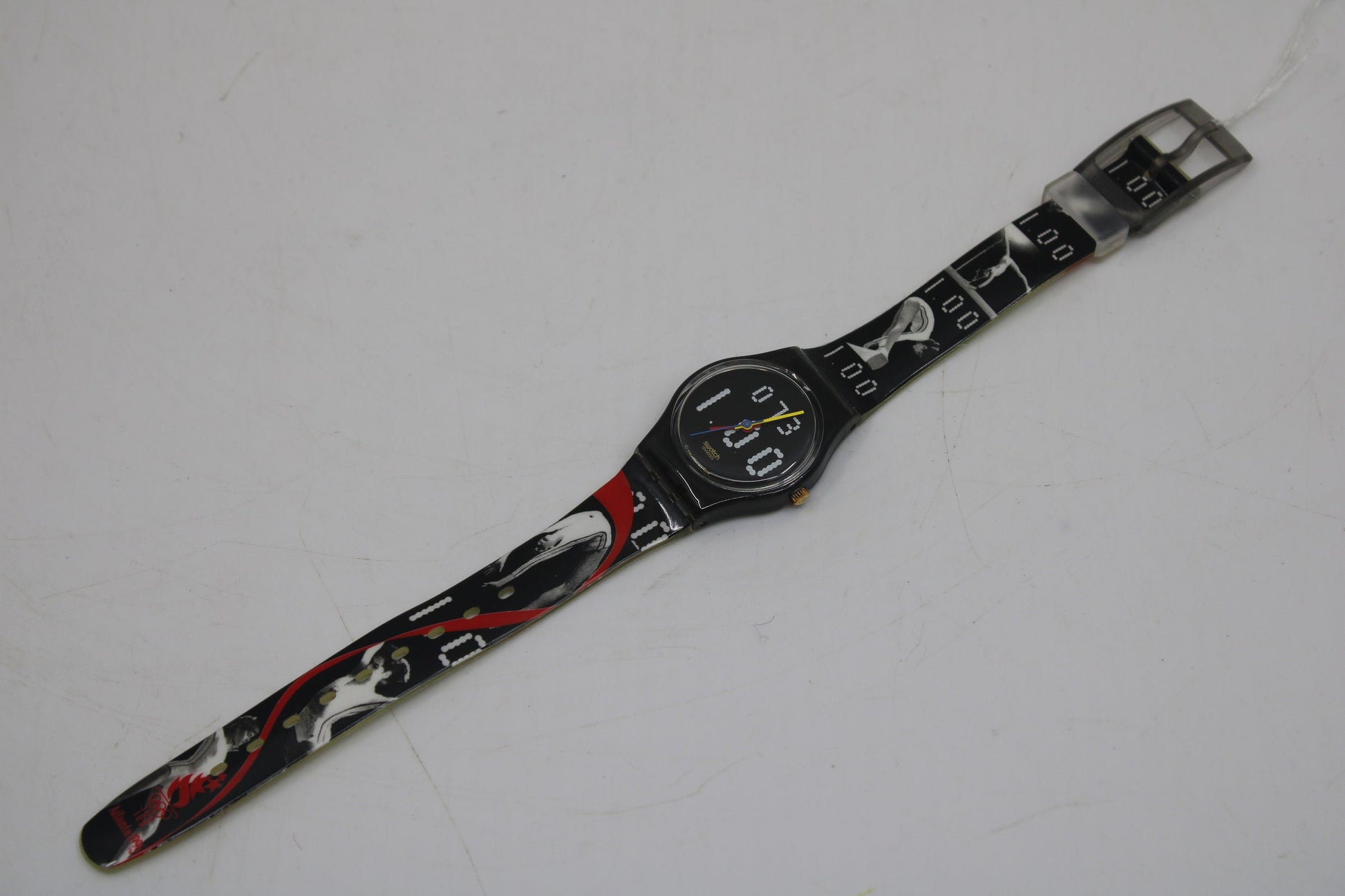 Vintage Ladies Olympic Swatch, 'Nadja Comaneci' LZ105, New Old Stock, Never Worn