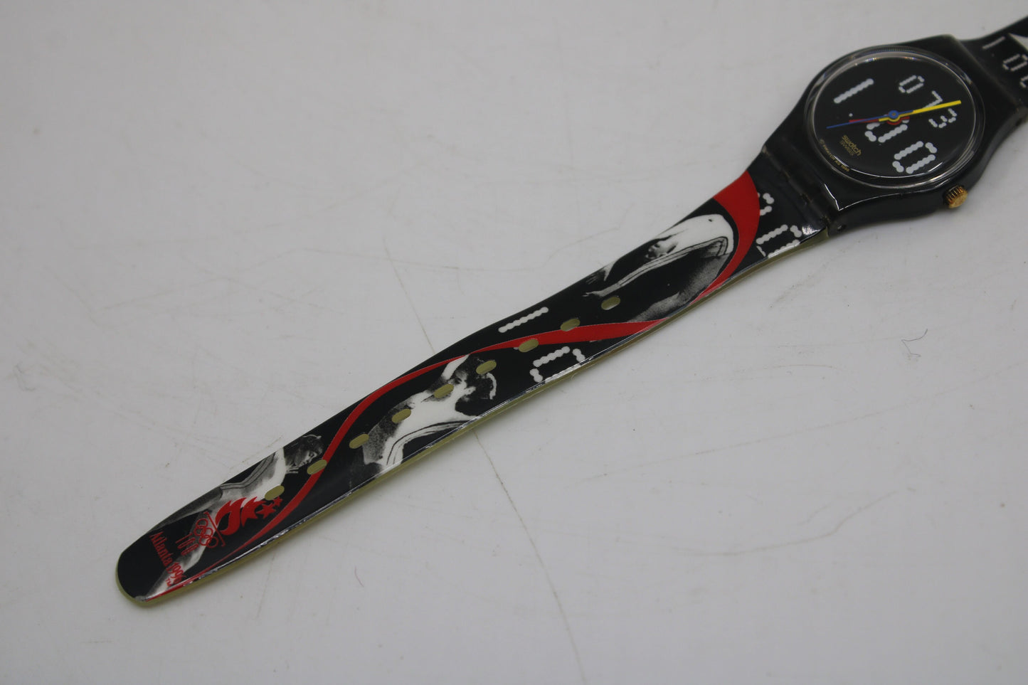 Vintage Ladies Olympic Swatch, 'Nadja Comaneci' LZ105, New Old Stock, Never Worn