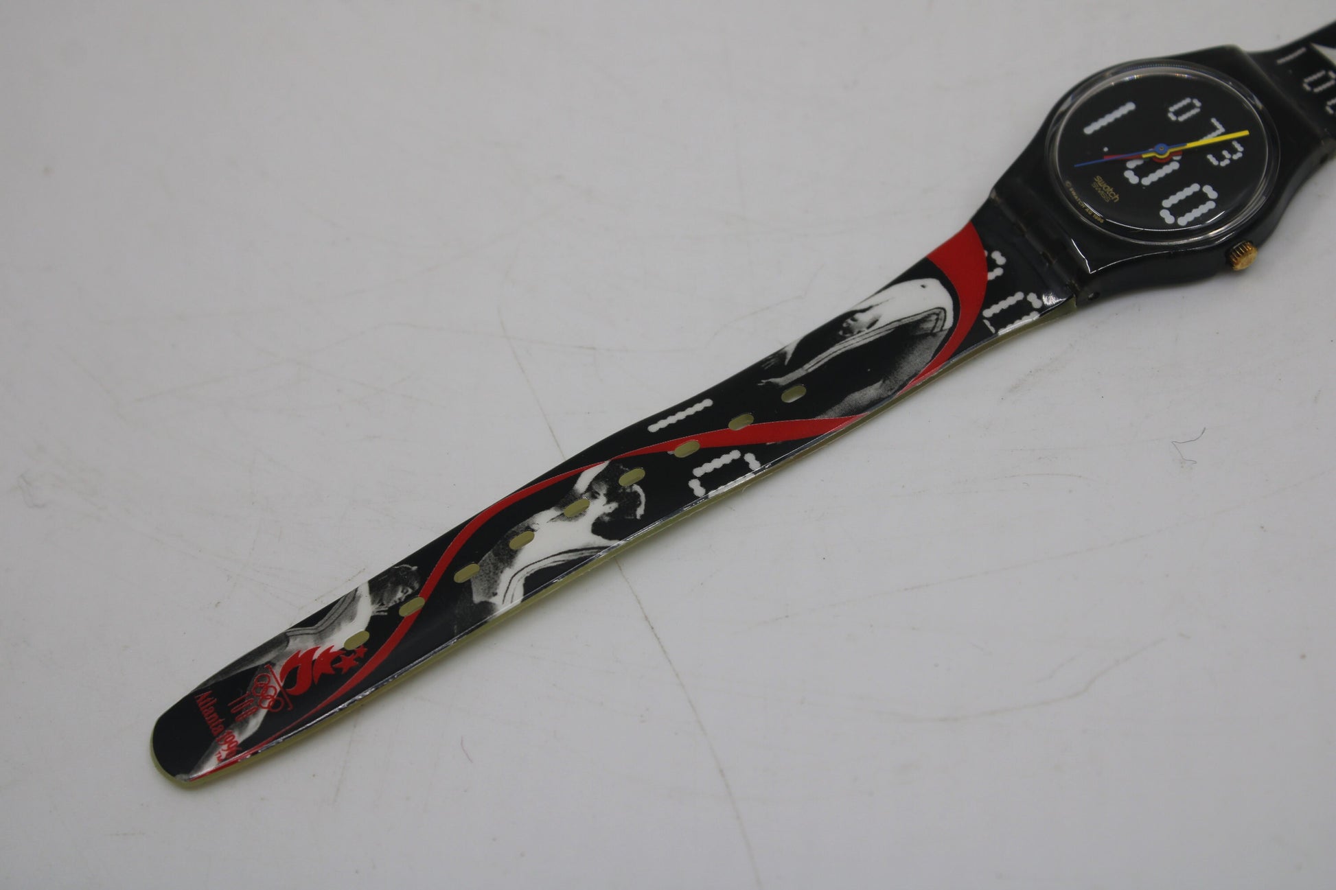 Vintage Ladies Olympic Swatch, 'Nadja Comaneci' LZ105, New Old Stock, Never Worn