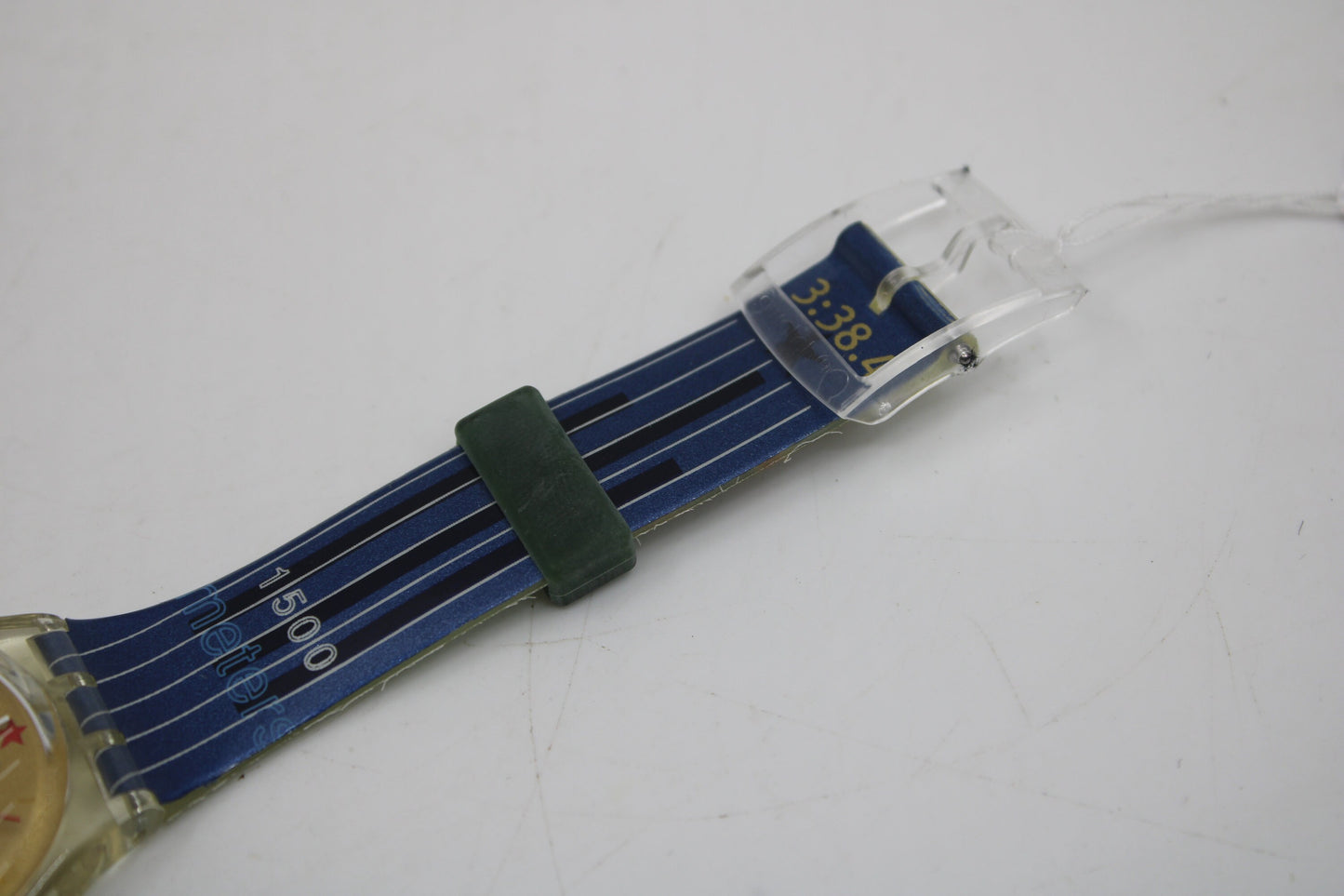 Vintage Olympic Gents Swatch 'Sebastian Coe' GZ149, Never Worn, working 100% with original strap