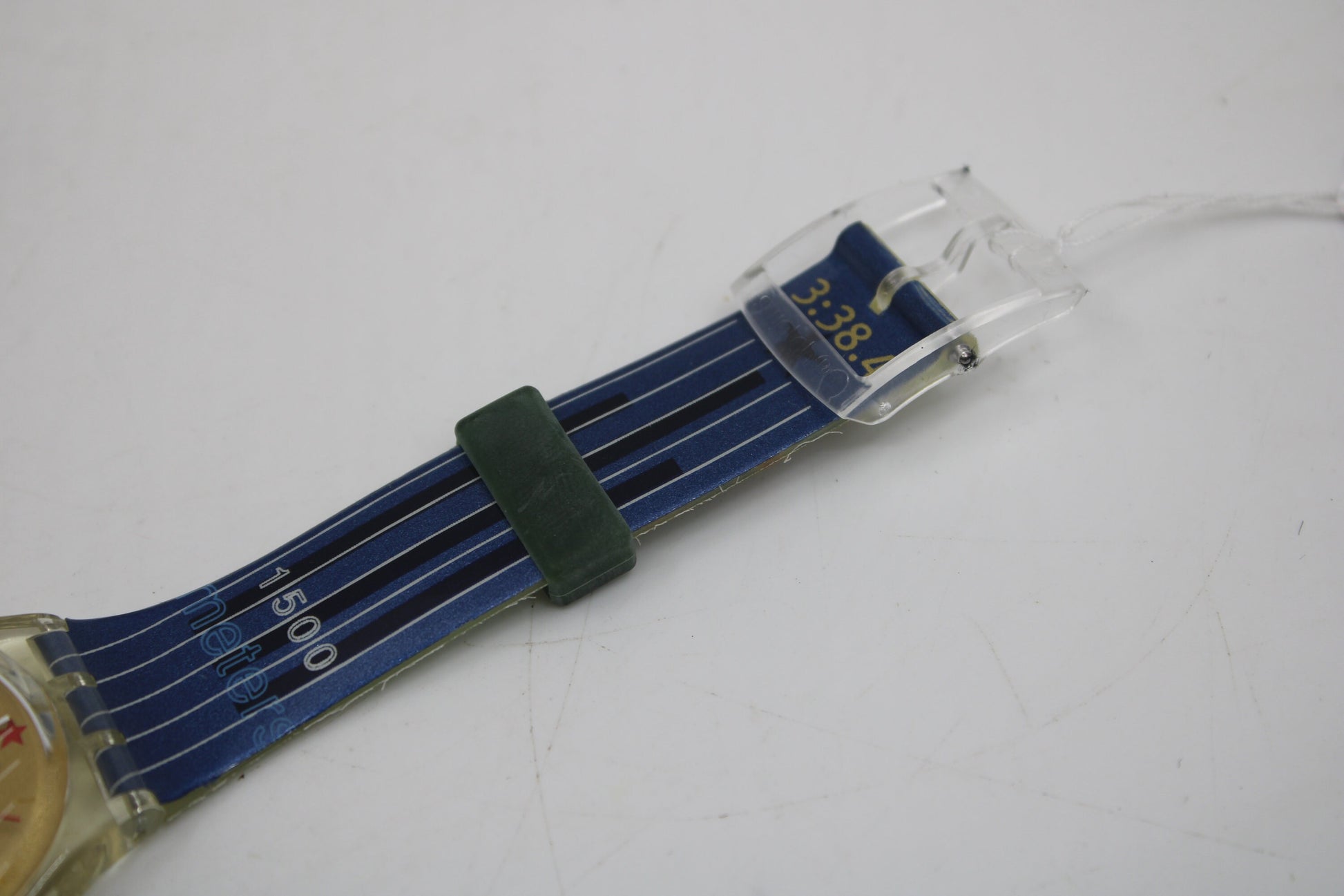 Vintage Olympic Gents Swatch 'Sebastian Coe' GZ149, Never Worn, working 100% with original strap