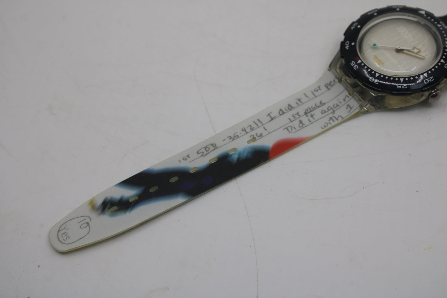 Vintage Swatch Scuba 'Dan Jansen' SDZ900, NO Original Box, In New Old Stock Condition, Never Worn working 100%
