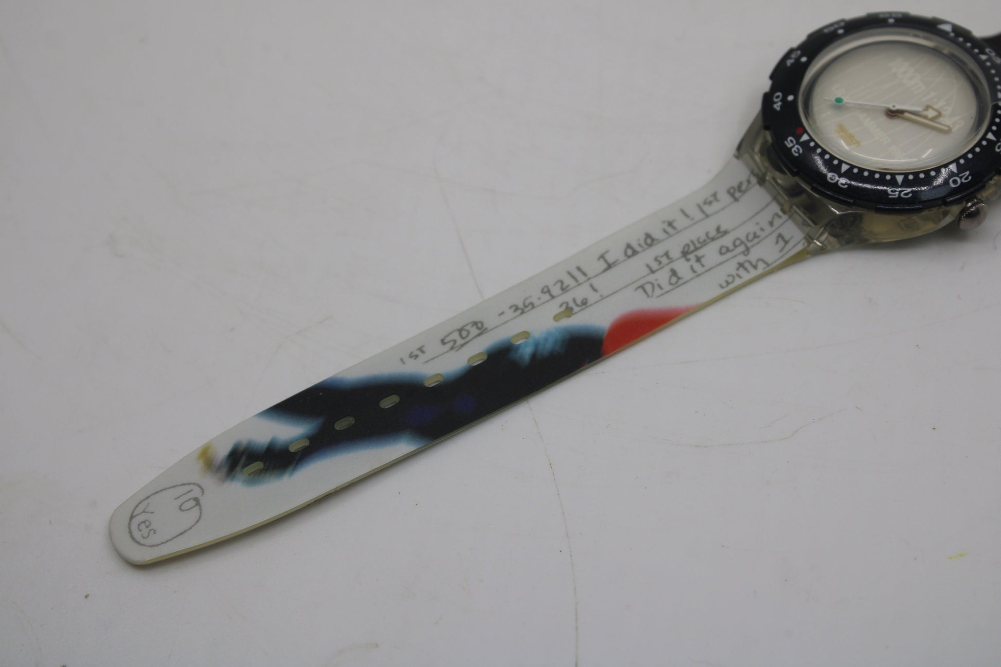 Vintage Swatch Scuba 'Dan Jansen' SDZ900, NO Original Box, In New Old Stock Condition, Never Worn working 100%