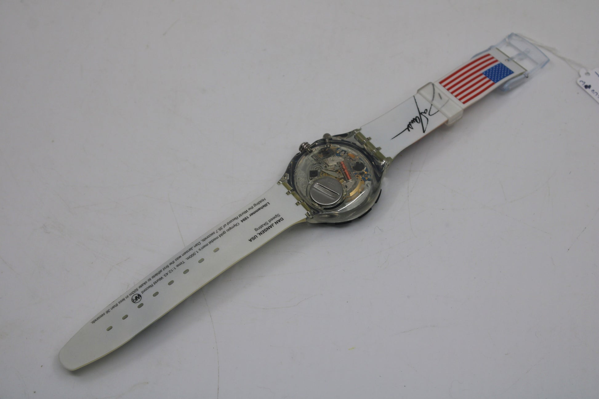 Vintage Swatch Scuba 'Dan Jansen' SDZ900, NO Original Box, In New Old Stock Condition, Never Worn working 100%