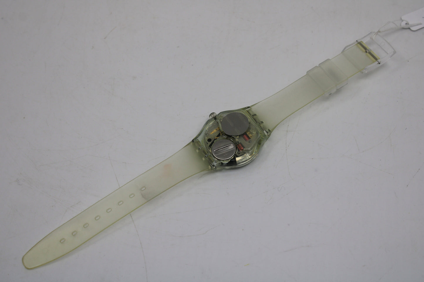 Vintage Olympic Musicall Swatch 'Katarina Witt' SLZ105, NEW OLD STOCK, working 100% with new Swatch strap