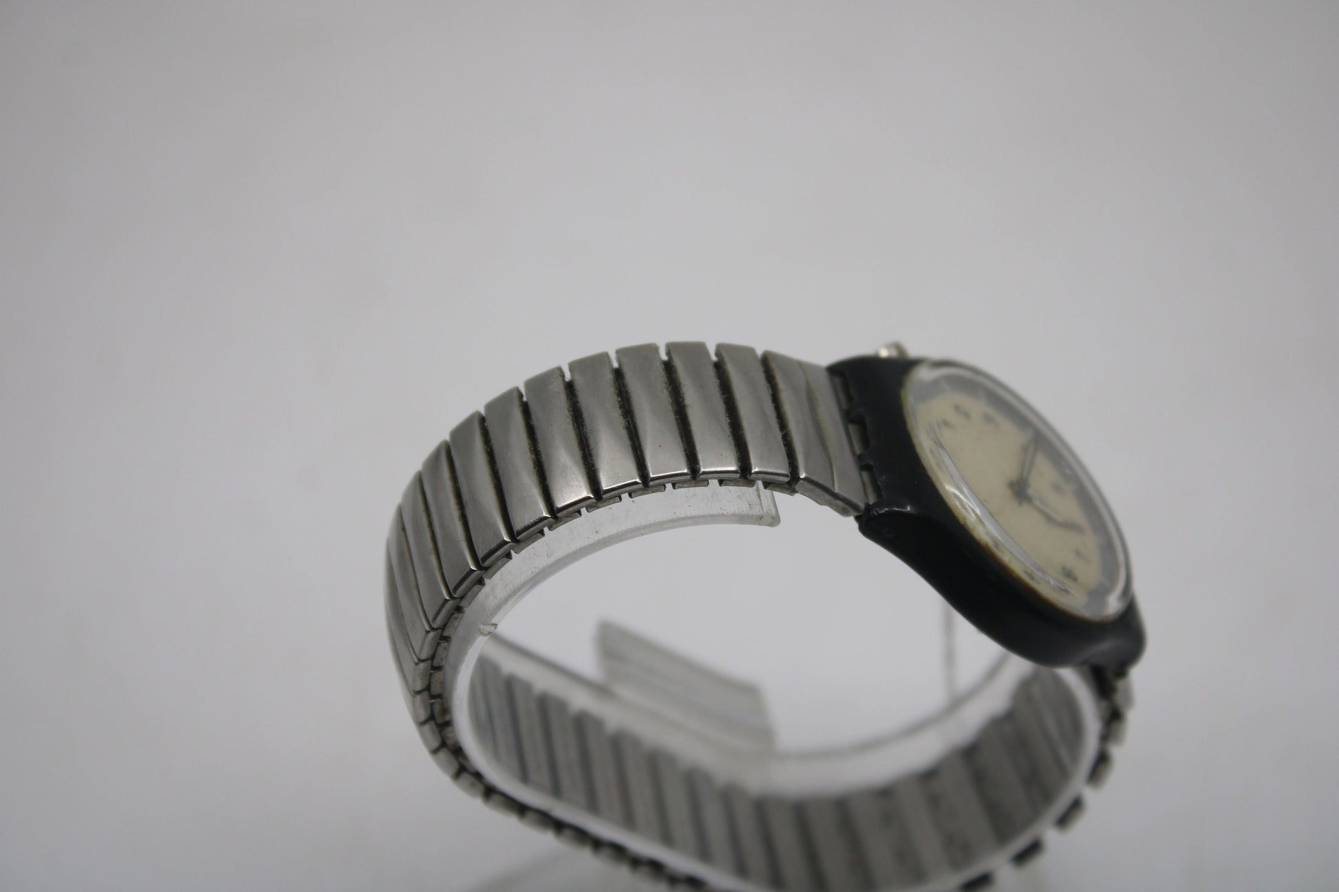 1998 Vintage Gents Loomi Swatch 'Blueon' GB903, VERY much used condition, working 100% with the original strap