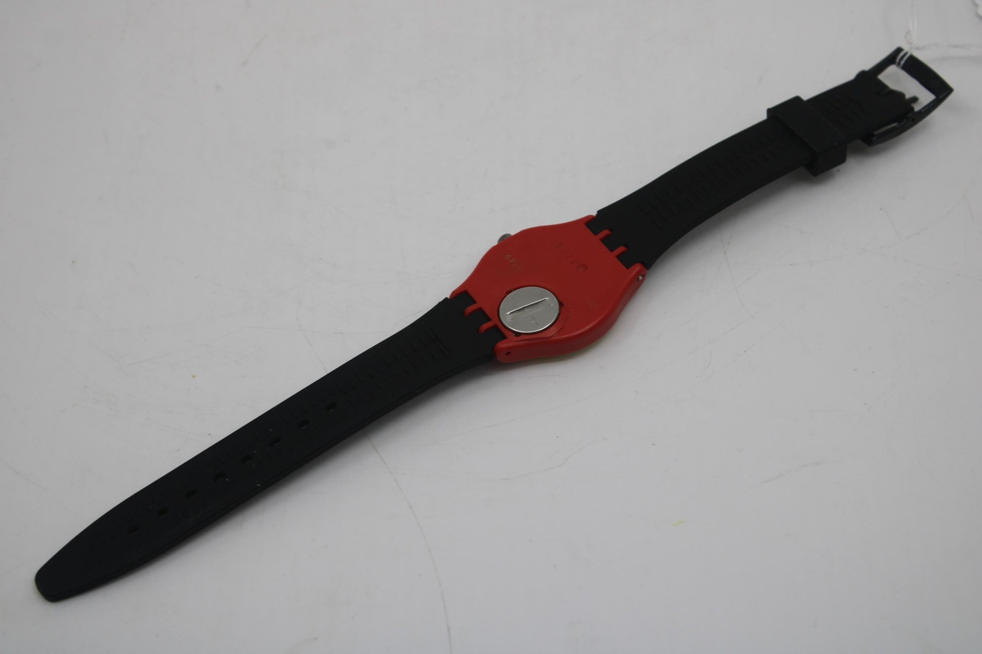 1993 Vintage Swatch watch 'Dot Chair', GR115, working 100% Good, Used Condition, with NON-original strap