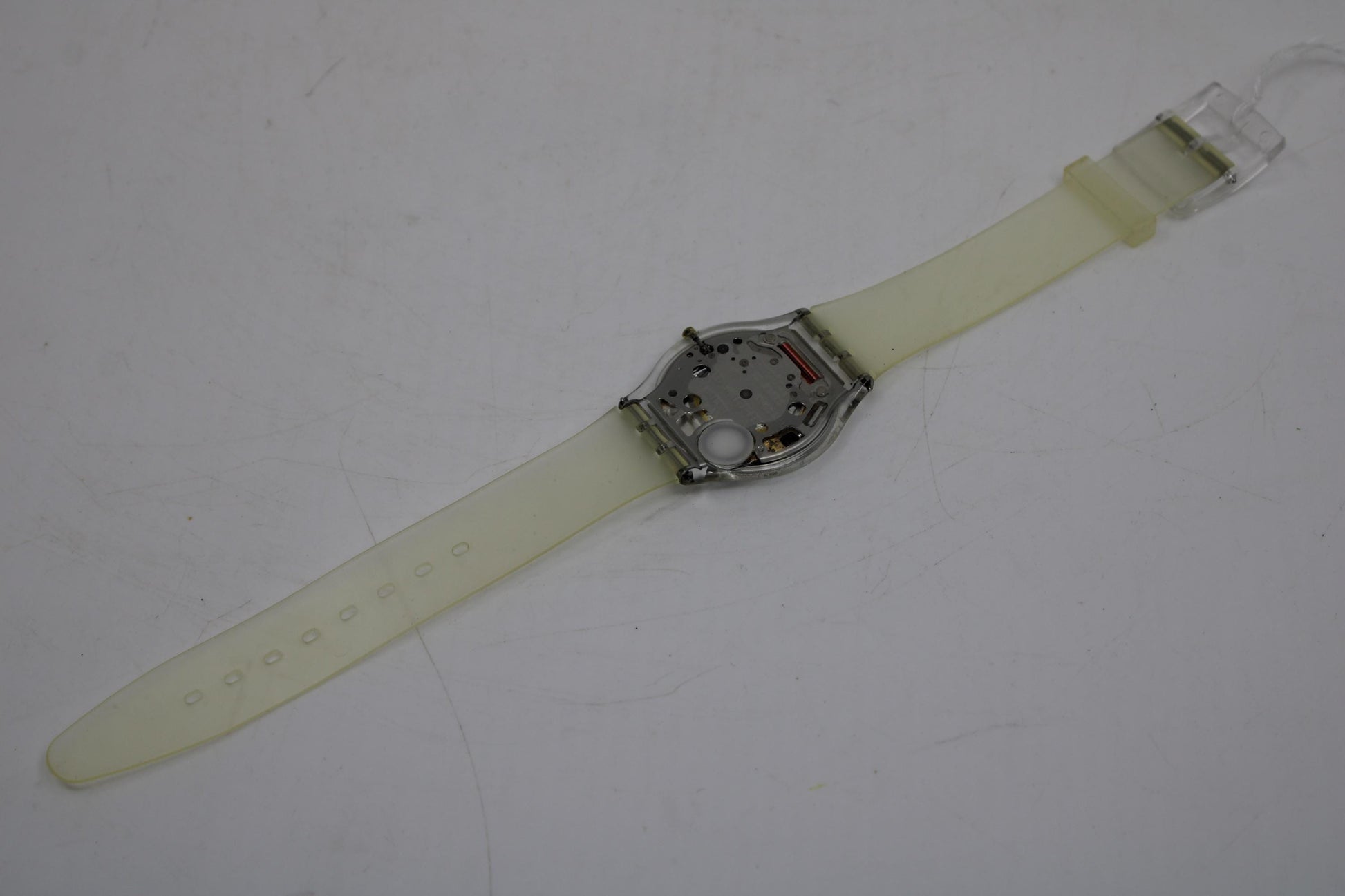 Vintage Skin Swatch 'Mille Linie' SFK140, NO box, good, used condition, Watch is working 100%, strap is not original