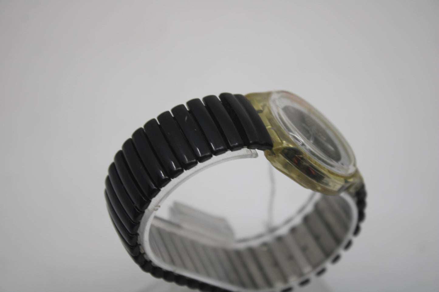 1997 Vintage Musicall Gents Swatch 'Time to Cook' SLK114, by Peter Gabriel, in good condition, working 100%, non-original strap