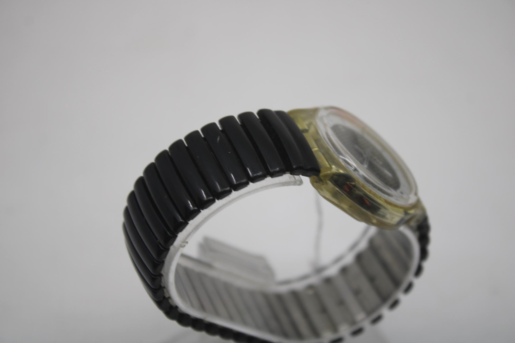 1997 Vintage Musicall Gents Swatch 'Time to Cook' SLK114, by Peter Gabriel, in good condition, working 100%, non-original strap