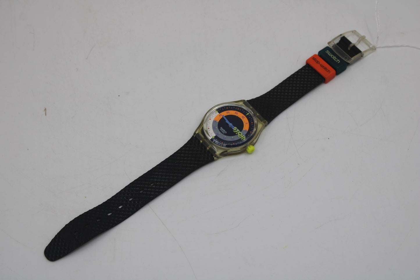 1992, Stop Swatch, Gents, 'Coffeebreak', SSK100, NEW OLD STOCK, Never Worn 100% working, Original Strap