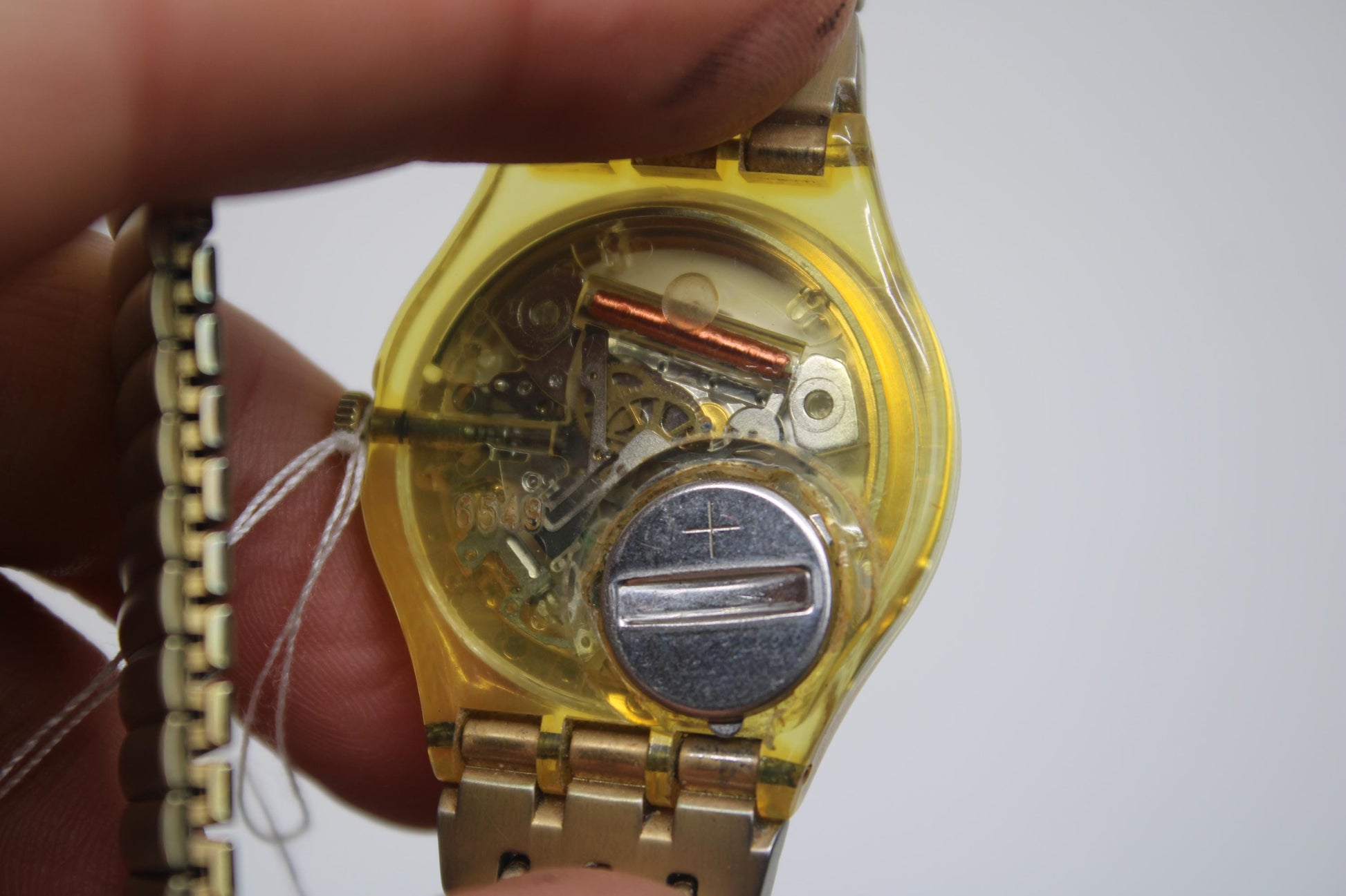 1999, Swatch, Gents, 'Beduine', GK730, Much Used Condition, 100% working, Original Strap