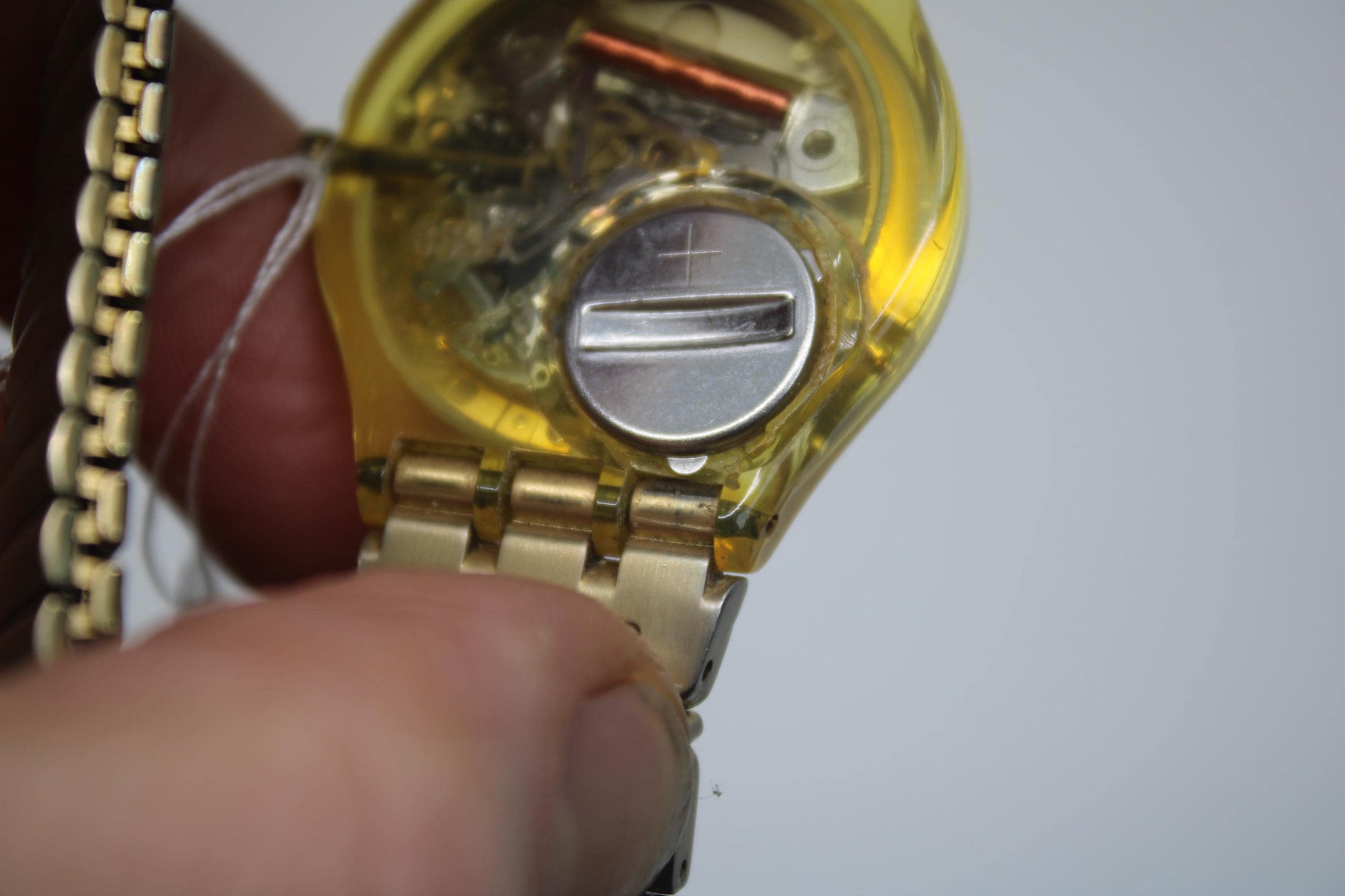 1999, Swatch, Gents, 'Beduine', GK730, Much Used Condition, 100% working, Original Strap