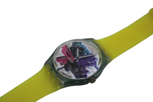 1992 Vintage Gents Swatch 'Photoshooting' GN122, in a nice, used condition, working 100%