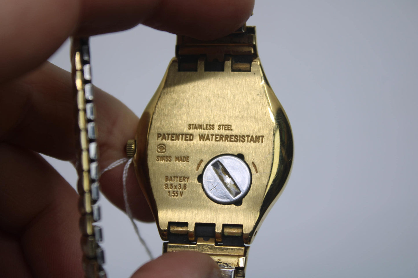 Swatch Irony, 'Sangue Blu' YGG102, Original Strap, Working 100%