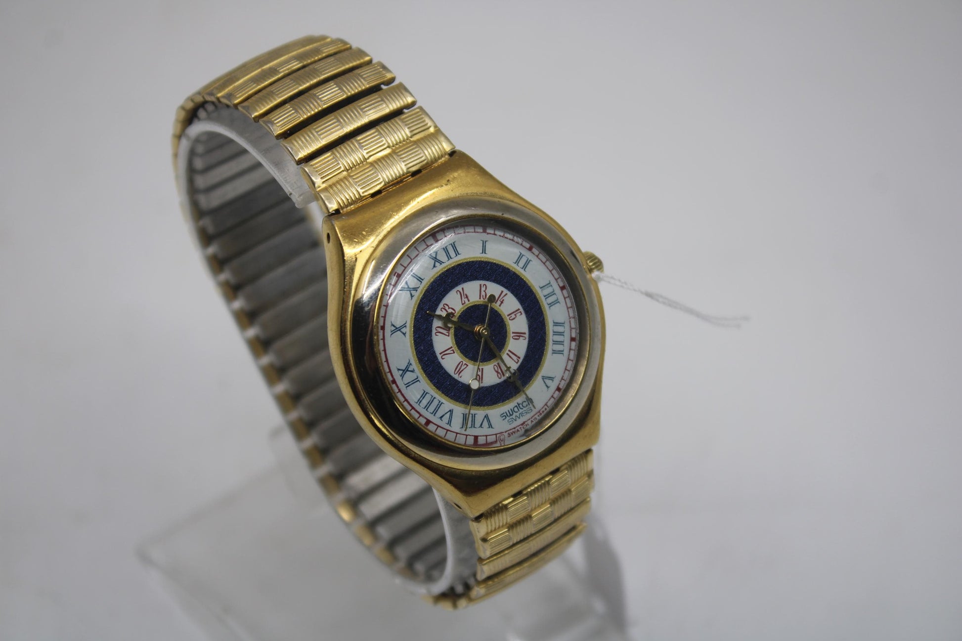 Swatch Irony, 'Sangue Blu' YGG102, Original Strap, Working 100%