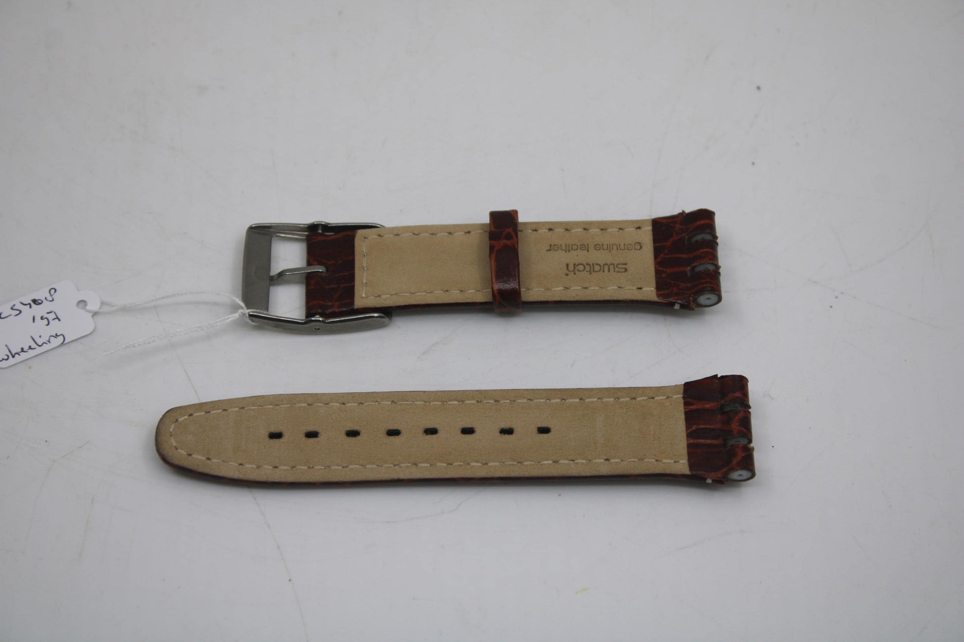 Vintage Swatch Irony Strap, 'Wheeling', YCS408, 19mm, NEW OLD STOCK, Never Used