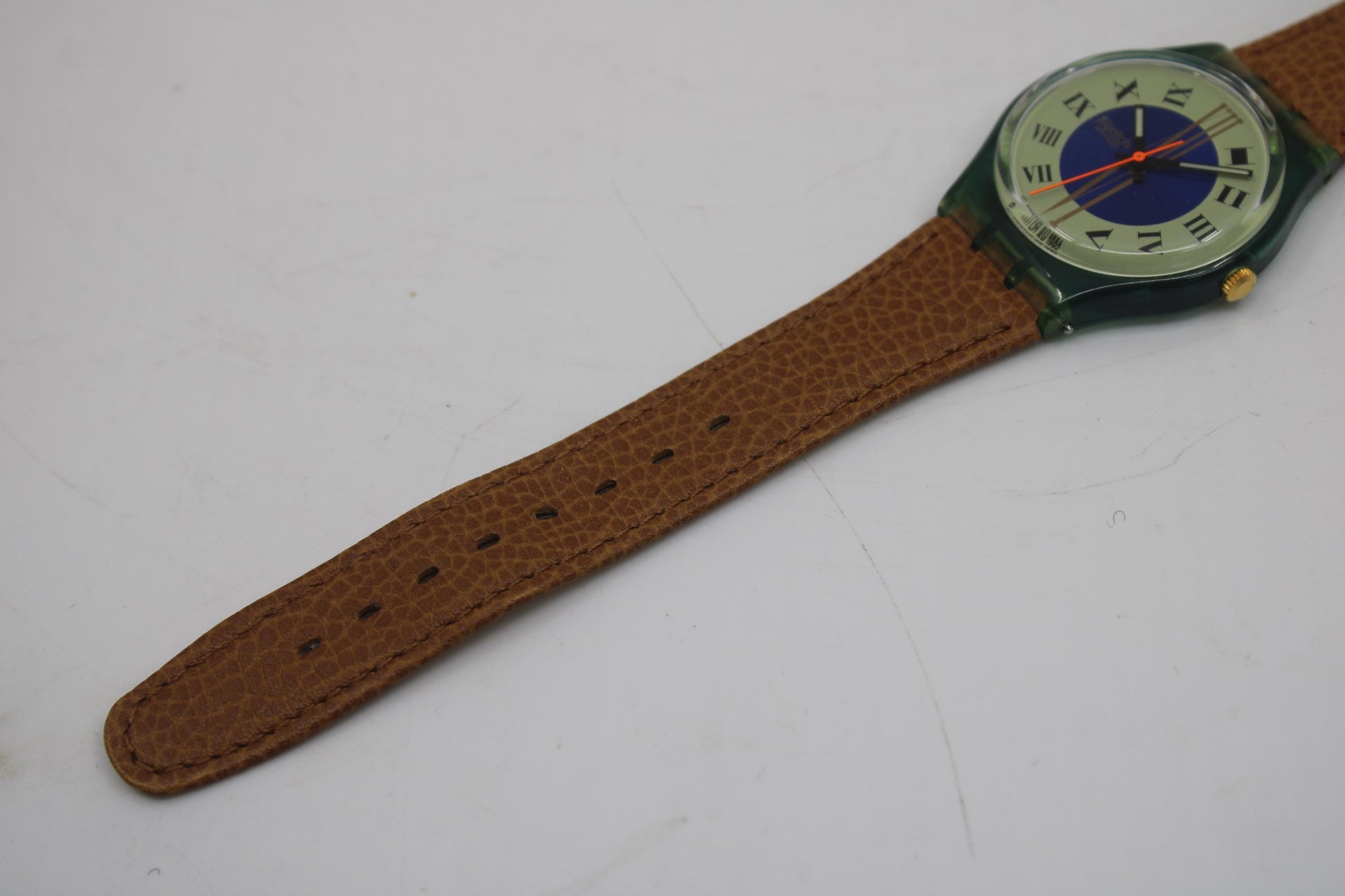 1993 Vintage Gents Swatch 'Master' GN130, New Old Stock, Unworn condition, working 100% with original strap