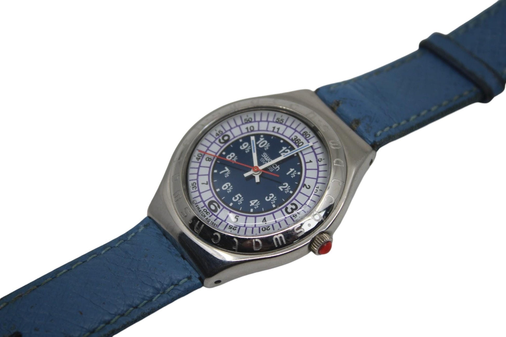 Vintage Irony Swatch Watch Big Ocean Storm YGS103