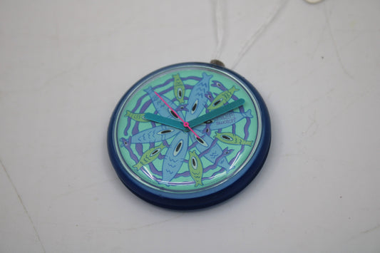 1992, Swatch, PopSwatch, 'Blub Blub', PWN106, NO strap and NO popring, working 100%, BRANDNEW, Never Worn, Shop Dummy, Read description
