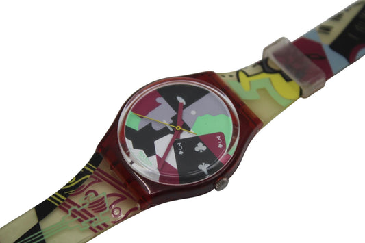 GR110 Cubistic Rap Swatch Vintage Watch