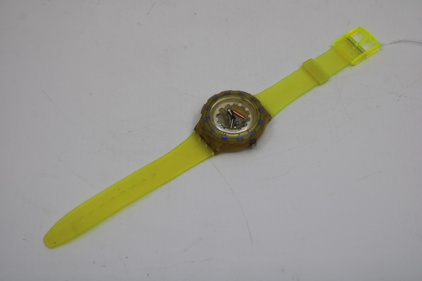 1992 Vintage Swatch Scuba 'Jelly Bubbles' SDK104, nice, used condition, working 100%