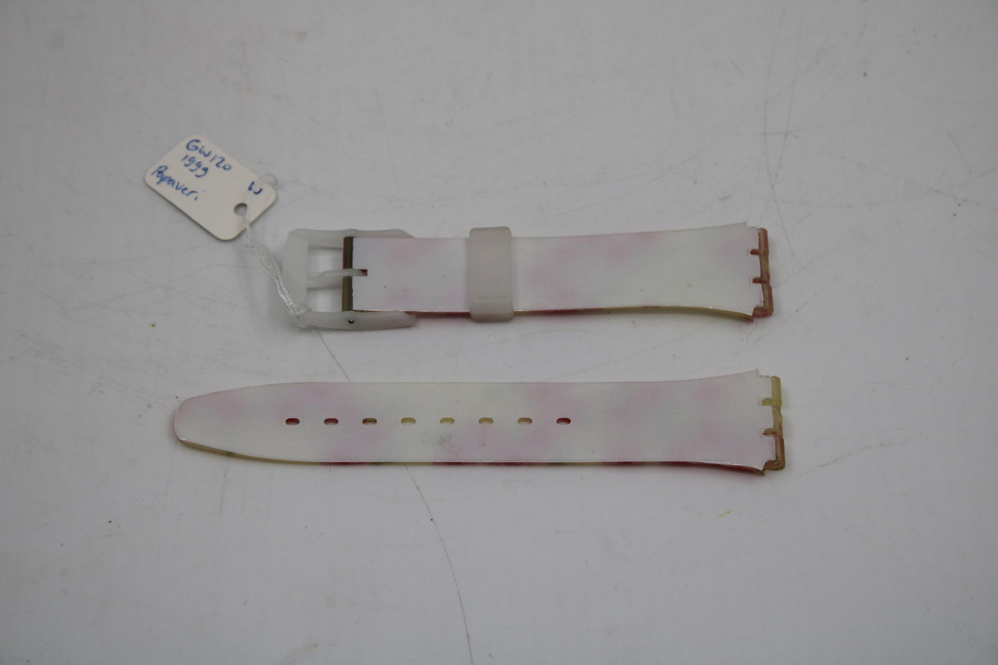 1999, Vintage Swatch Strap, 'Papaveri', GW120, 17mm, Gents, New Old Stock