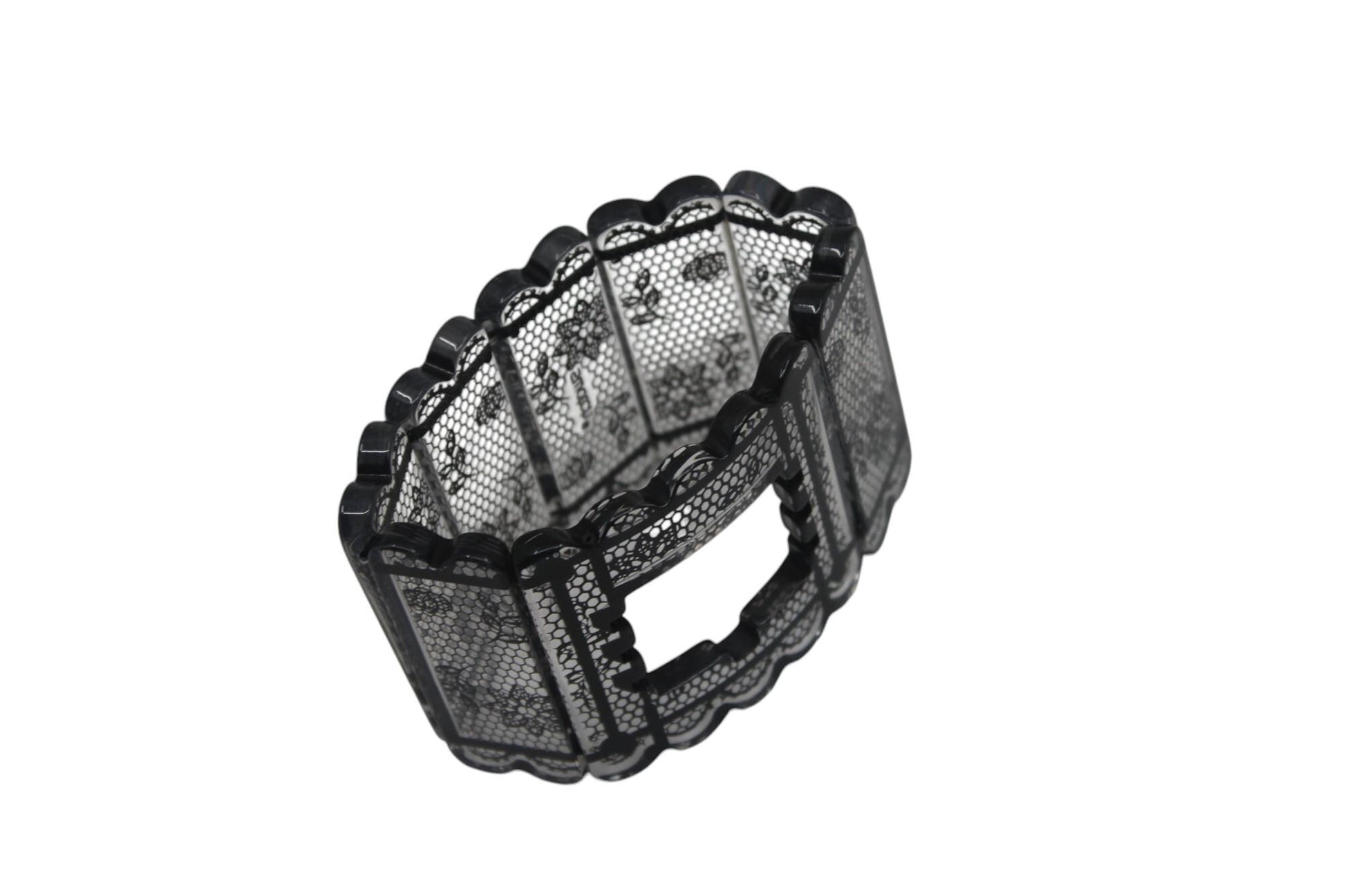 Vintage Square Swatch Strap, 'Night Lace', SUBK153A, NEW OLD STOCK, Never Used