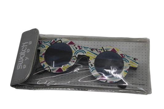 90s early and vintage Swatch sunglasses, NEW OLD STOCK, Never Worn. Removable Front
